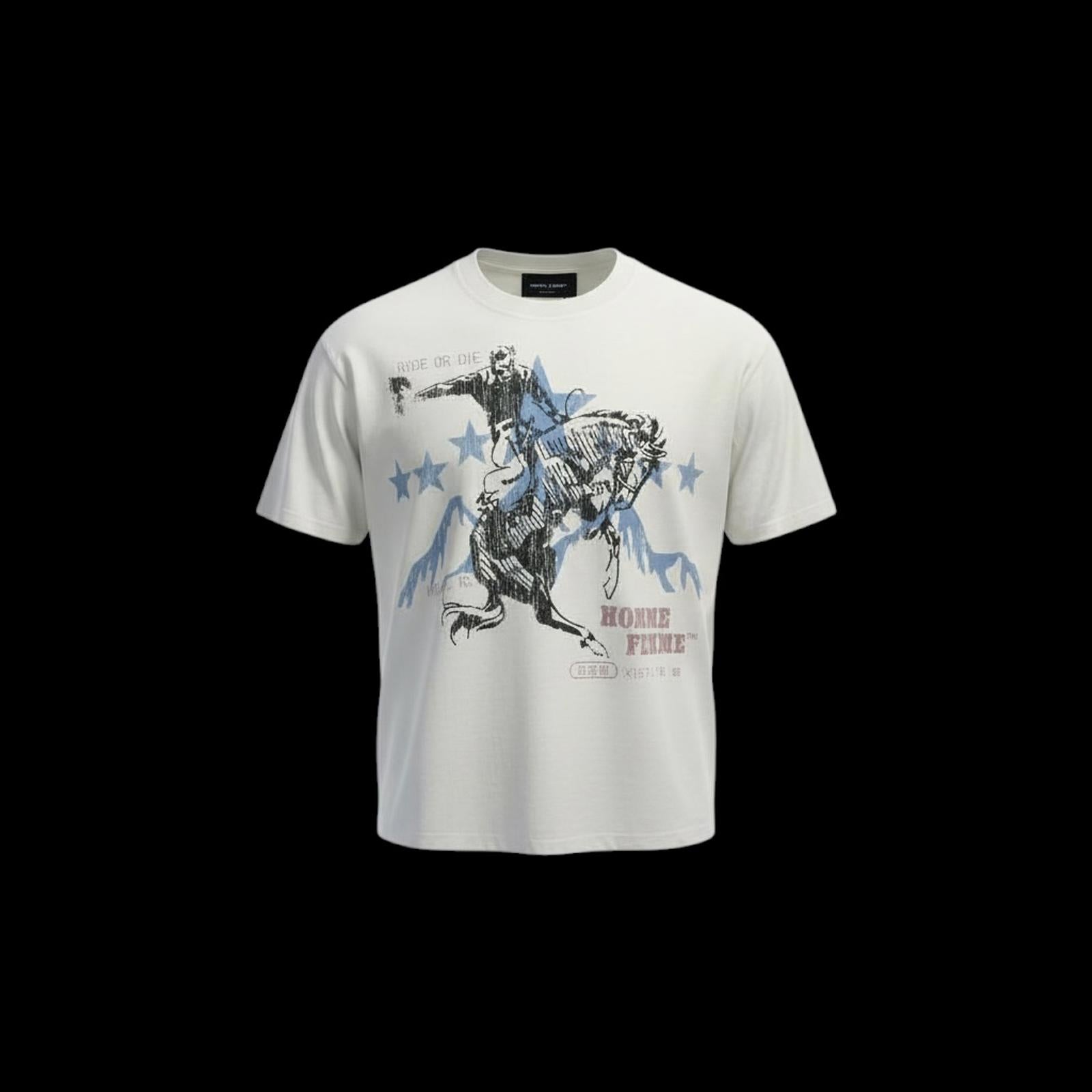 Homme Femme Ride or Die T-Shirt XXXL