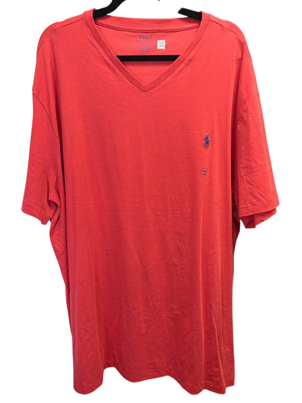 Polo Ralph Lauren Classics Red V-Neck T-Shirt 3XB