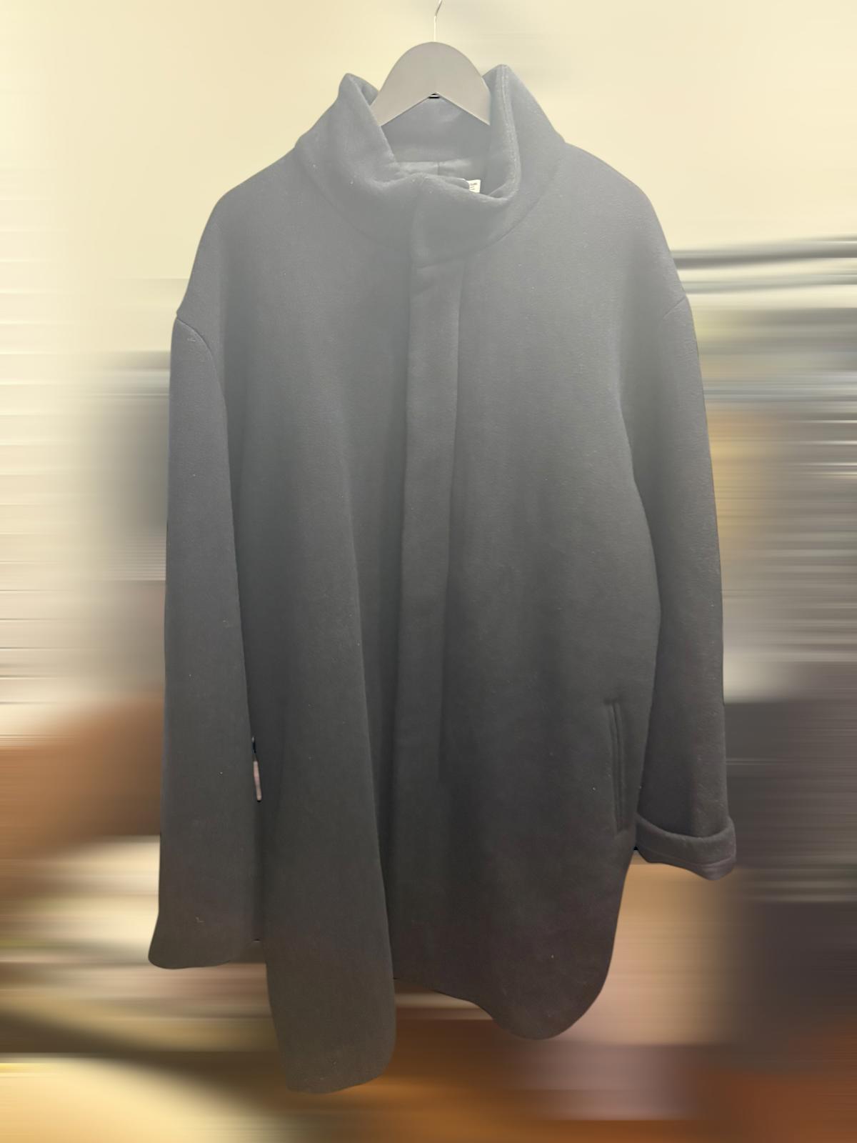 Calvin Klein Mayden Overcoat Black Beauty Size 2XL