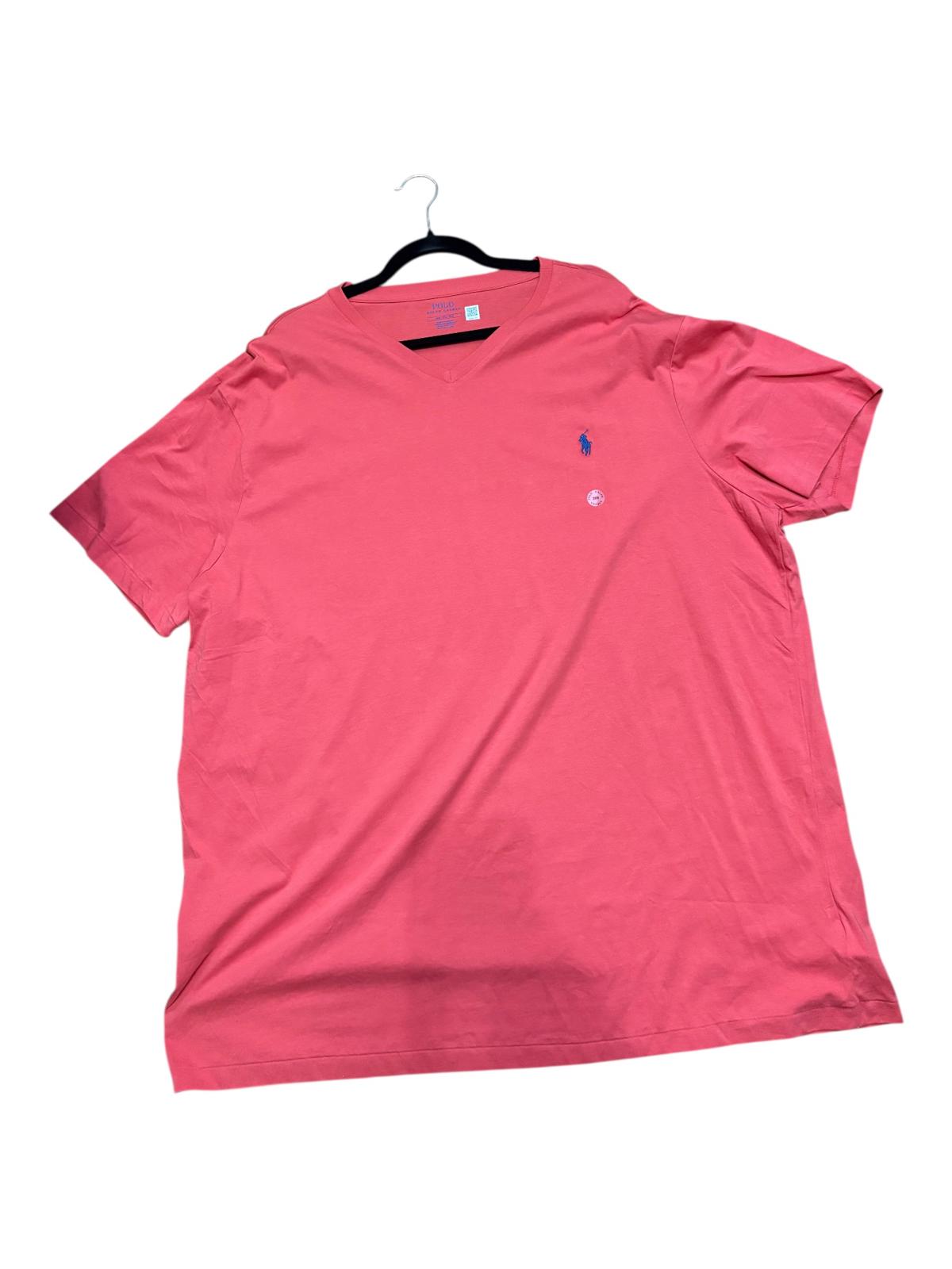 Polo Ralph Lauren Classics Red V-Neck T-Shirt 3XB