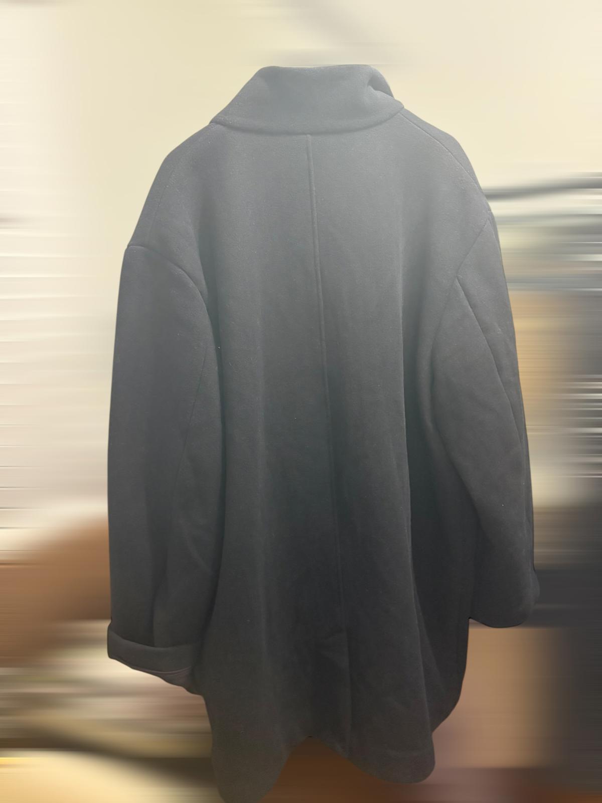 Calvin Klein Mayden Overcoat Black Beauty Size 2XL